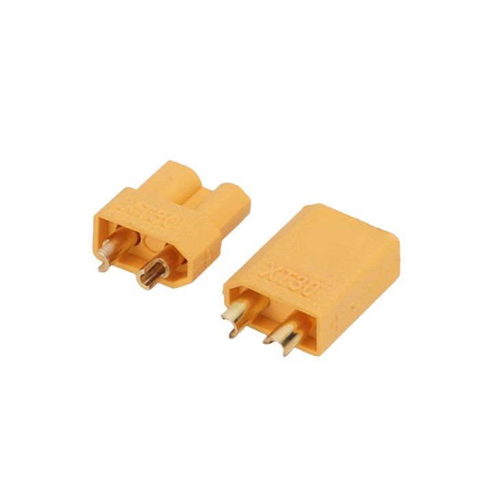 SpeedTek RC XT30 Connector Set (1 Male/1 Female)