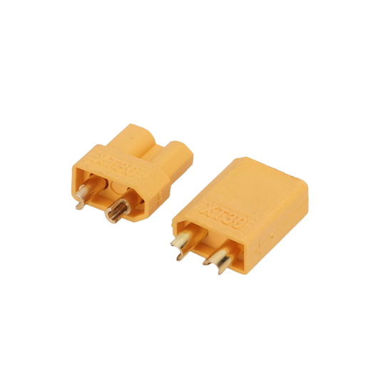 SpeedTek RC XT30 Connector Set (1 Male/1 Female)