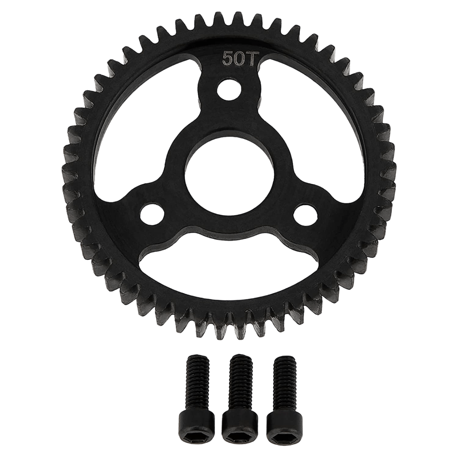 SpeedTek RC Hardened Steel Mod 0.8 Spur Gear (50T) for E-Revo, Jato 3.3, T-Maxx