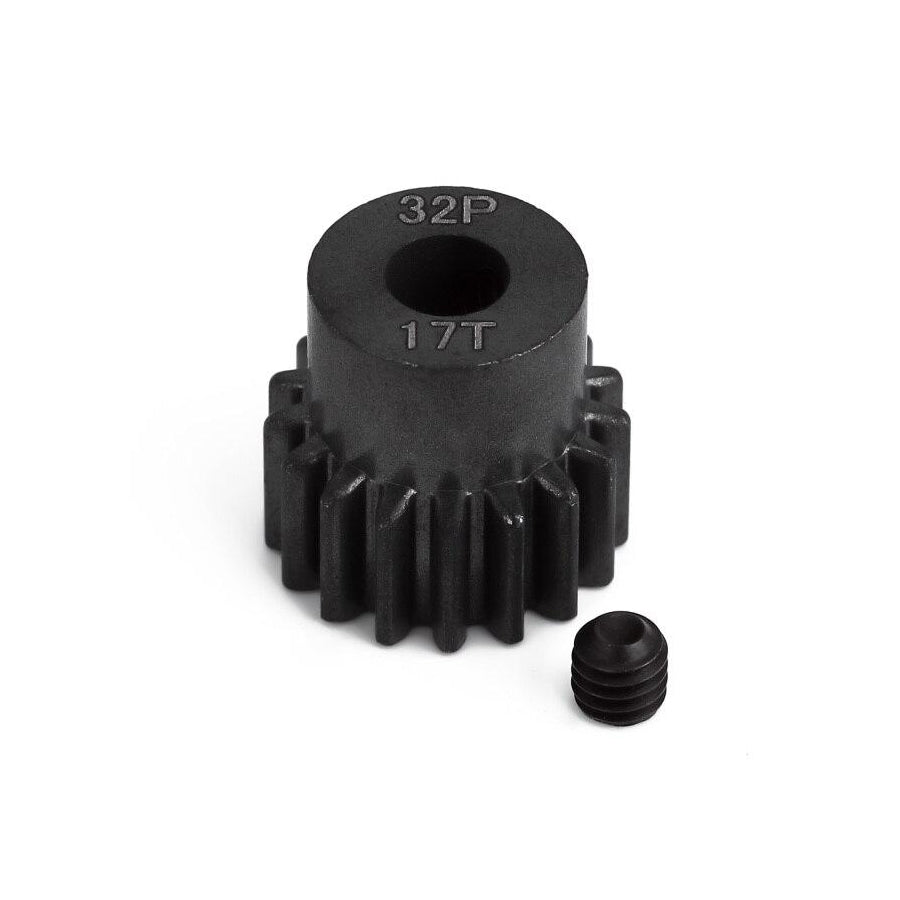 SpeedTek RC Heavy Duty Hardened Steel 32P Pinion Gears (5mm Bore) (17T)