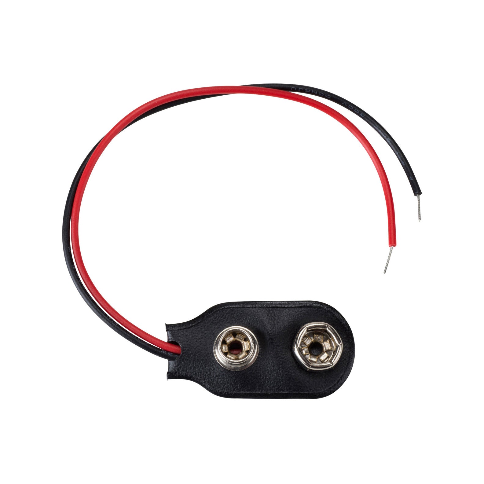 SpeedTek RC Snap-Type Battery Clip w/ Wire Leads for 9V Batteries