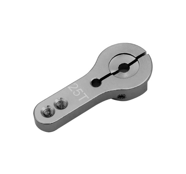 SpeedTek RC CNC Aluminum 25T Servo Horn (Gunmetal)