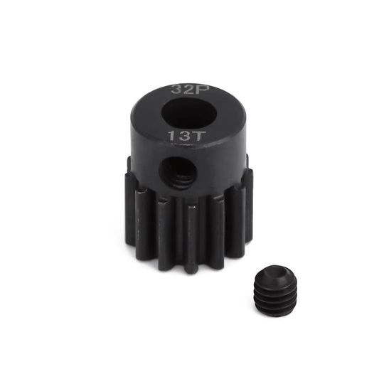 SpeedTek RC Heavy Duty Hardened Steel 32P Pinion Gears (5mm Bore) (13T)