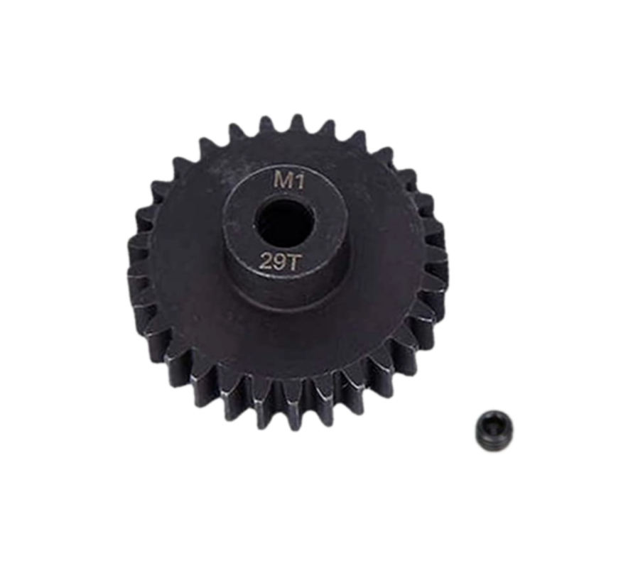 SpeedTek RC Heavy Duty Hardened Steel Mod 1 Pinion Gears (5mm Bore) (29T)