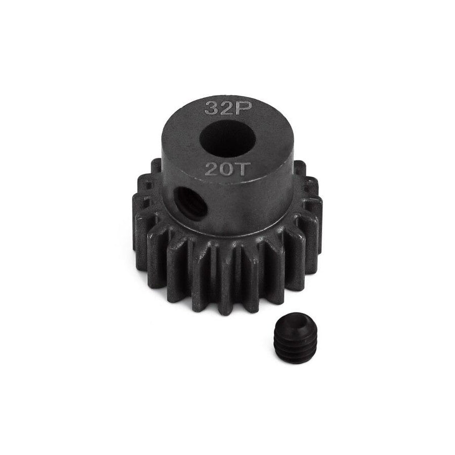 SpeedTek RC Heavy Duty Hardened Steel 32P Pinion Gears (5mm Bore) (20T)