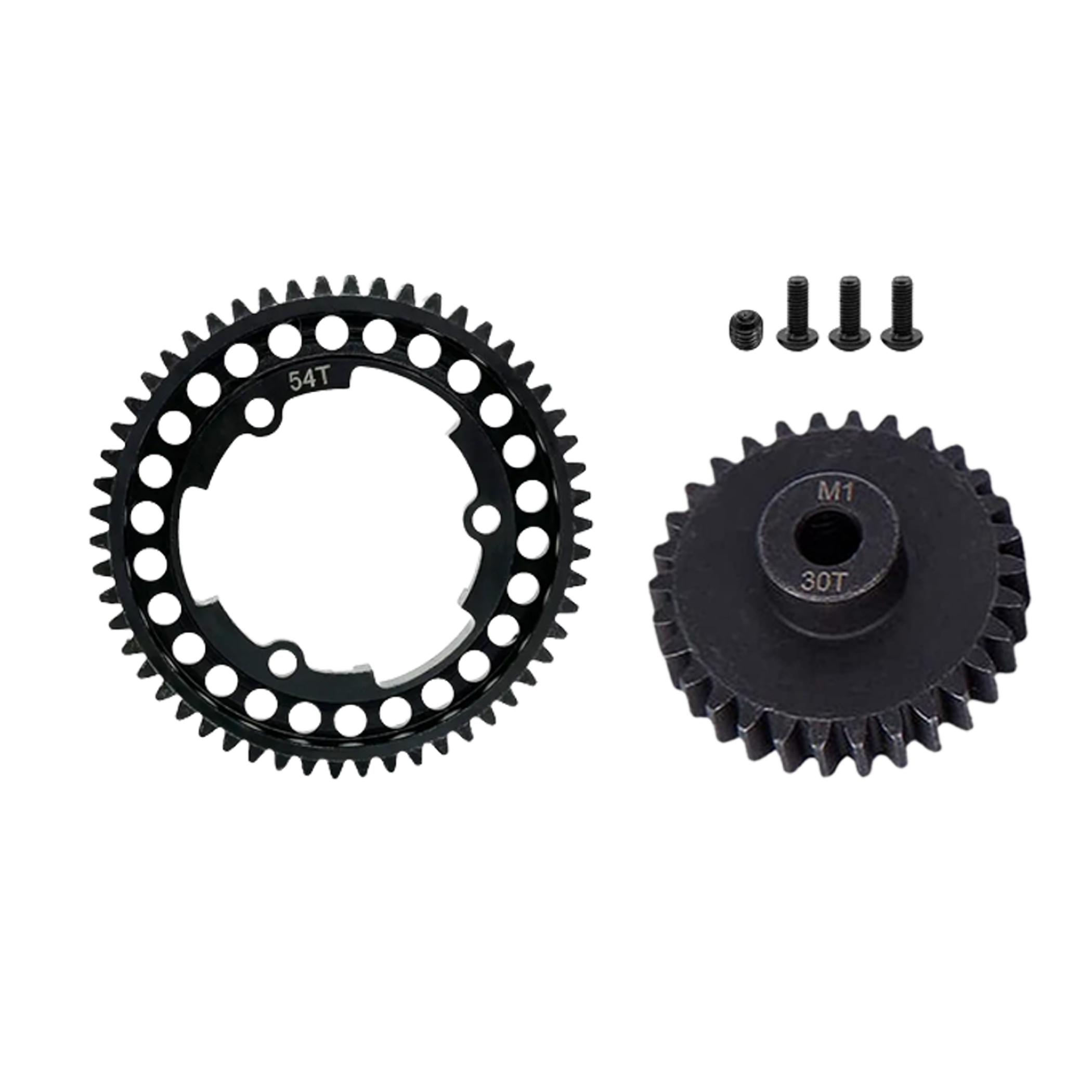 SpeedTek RC Heavy Duty Mod 1.0 Pinion Gear (5mm) (30T) & Spur Gear (54T) Combo