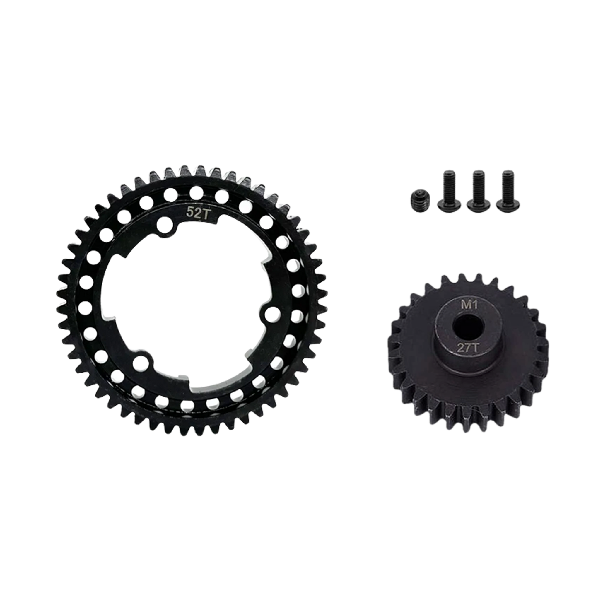 SpeedTek RC Heavy Duty Mod 1.0 Pinion Gear (5mm) (27T) & Spur Gear (52T) Combo