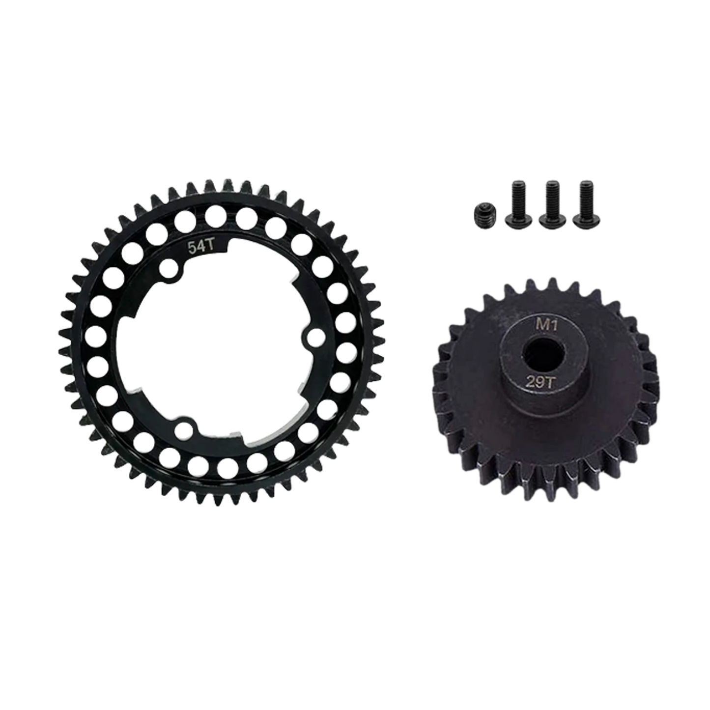 SpeedTek RC Heavy Duty Mod 1.0 Pinion Gear (5mm) (29T) & Spur Gear (54T) Combo