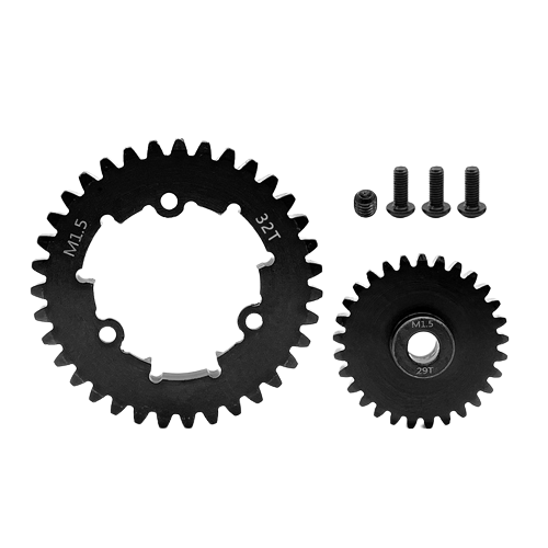 SpeedTek RC Heavy Duty Mod 1.5 Pinion Gear (8mm) (29T) & Spur Gear (32T) Combo