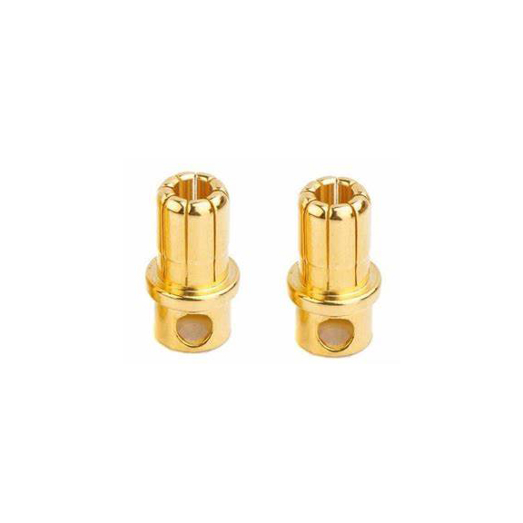 SpeedTek RC 8.0mm High Current Bullet Connectors (2 Male)