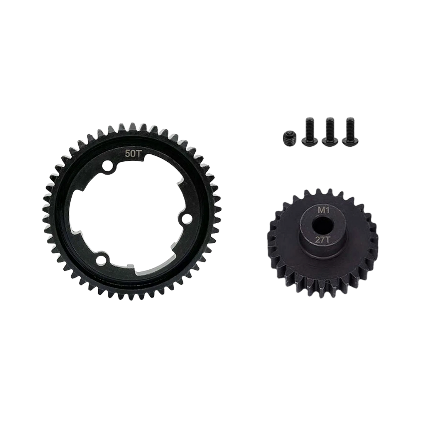 SpeedTek RC Heavy Duty Mod 1.0 Pinion Gear (5mm) (27T) & Spur Gear (50T) Combo