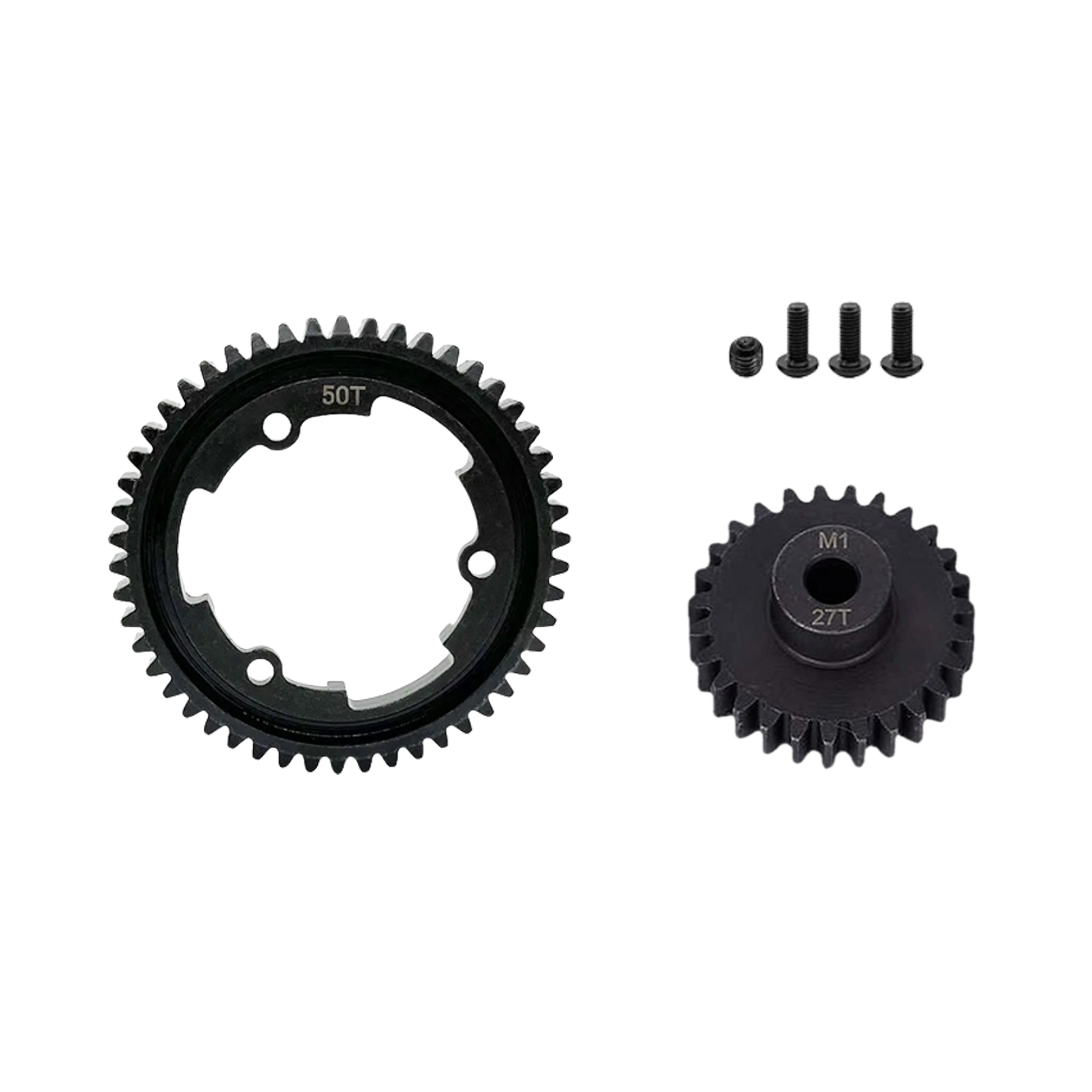 SpeedTek RC Heavy Duty Mod 1.0 Pinion Gear (5mm) (27T) & Spur Gear (50T) Combo