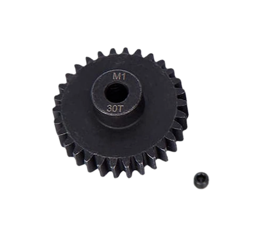 SpeedTek RC Heavy Duty Hardened Steel Mod 1 Pinion Gears (5mm Bore) (30T)