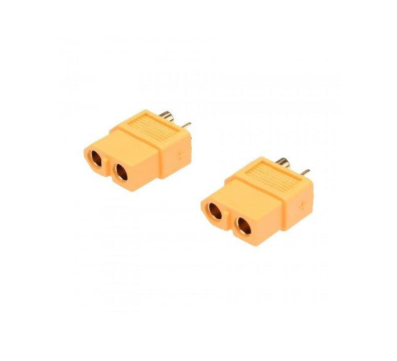 SpeedTek RC 3.5mm "TruCurrent" XT60 Polarized Connectors (2 Female)