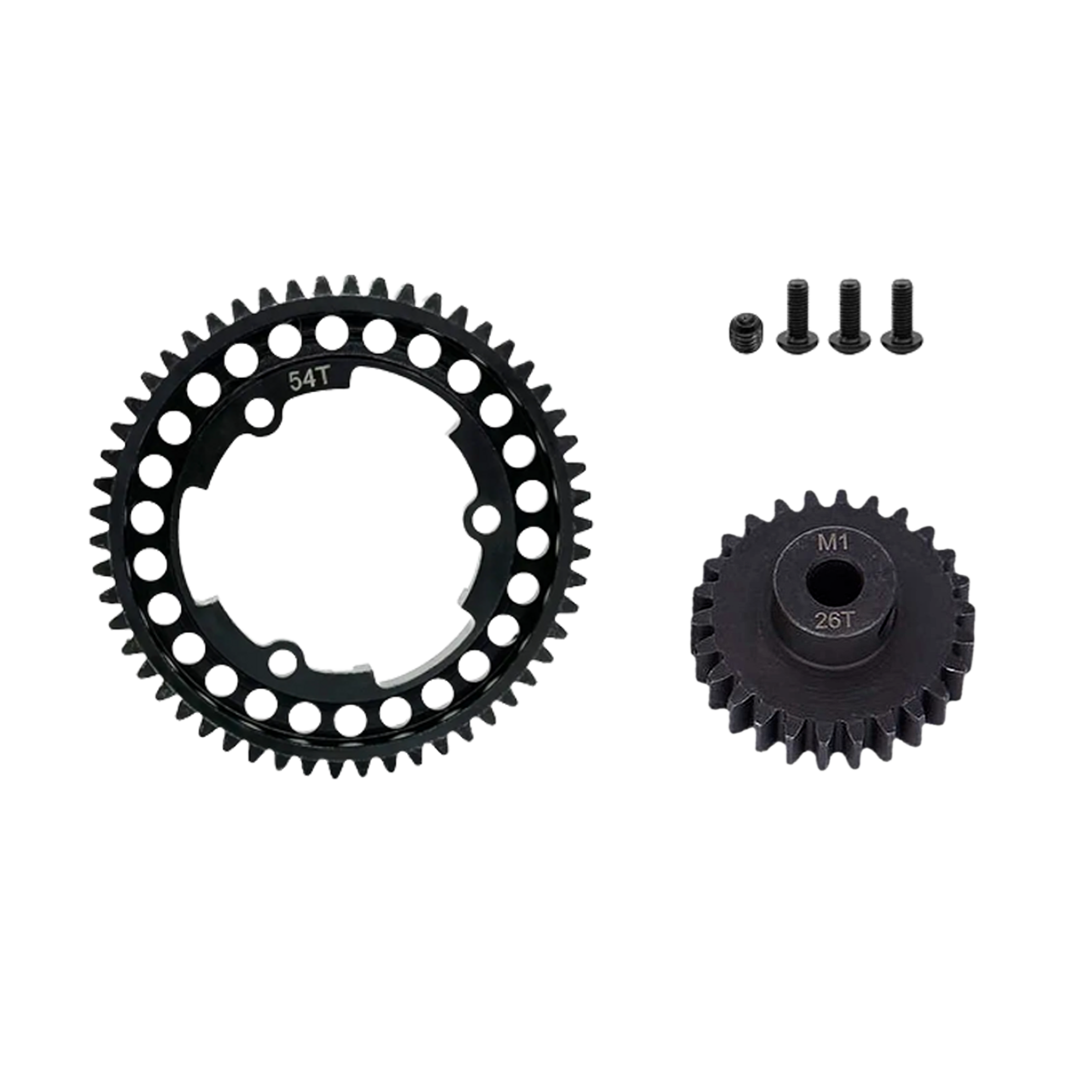 SpeedTek RC Heavy Duty Mod 1.0 Pinion Gear (5mm) (26T) & Spur Gear (54T) Combo