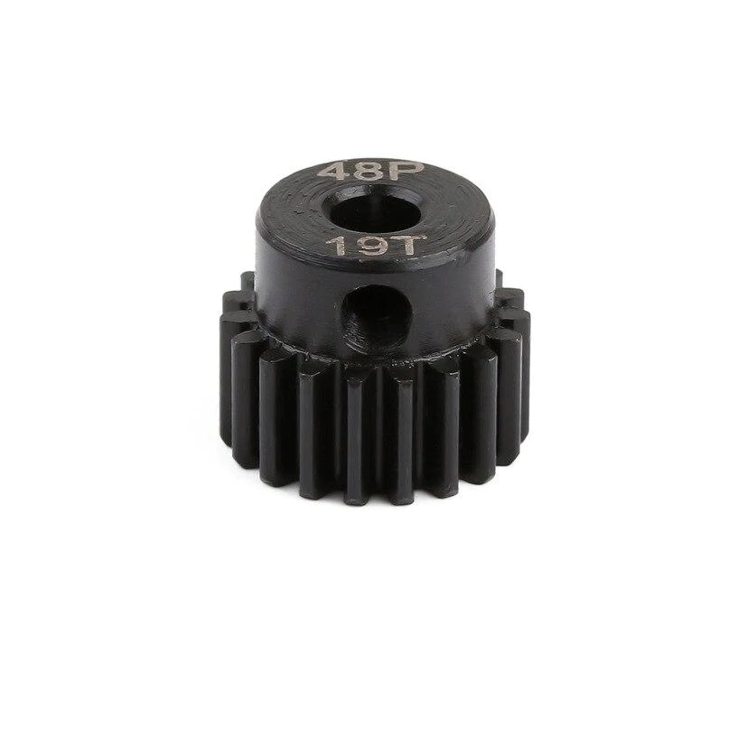 SpeedTek RC Heavy Duty Hardened Steel 48P Pinion Gears (3.17mm Bore) (19T)