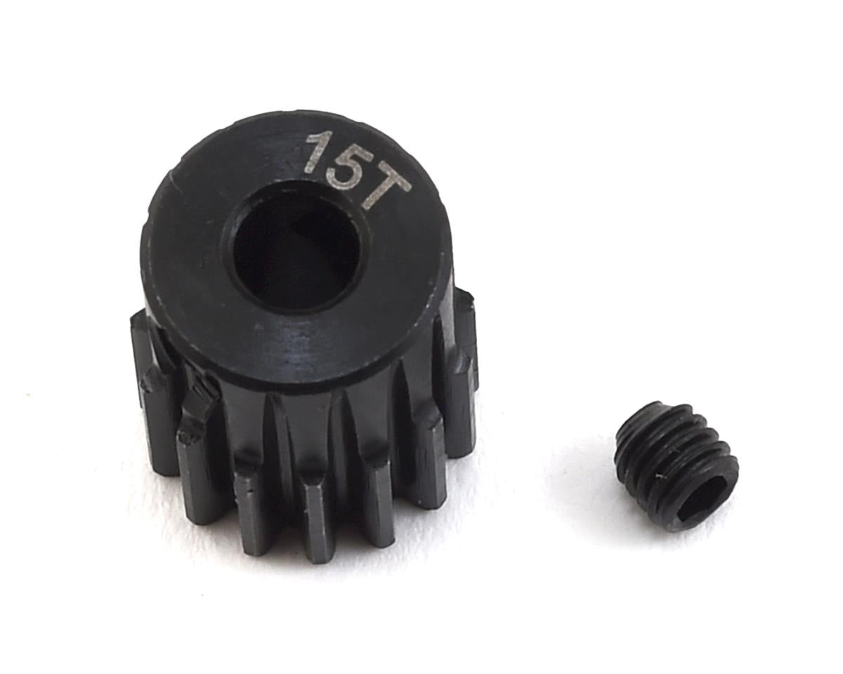 SpeedTek RC Heavy Duty Hardened Steel 48P Pinion Gears (3.17mm Bore) (15T)