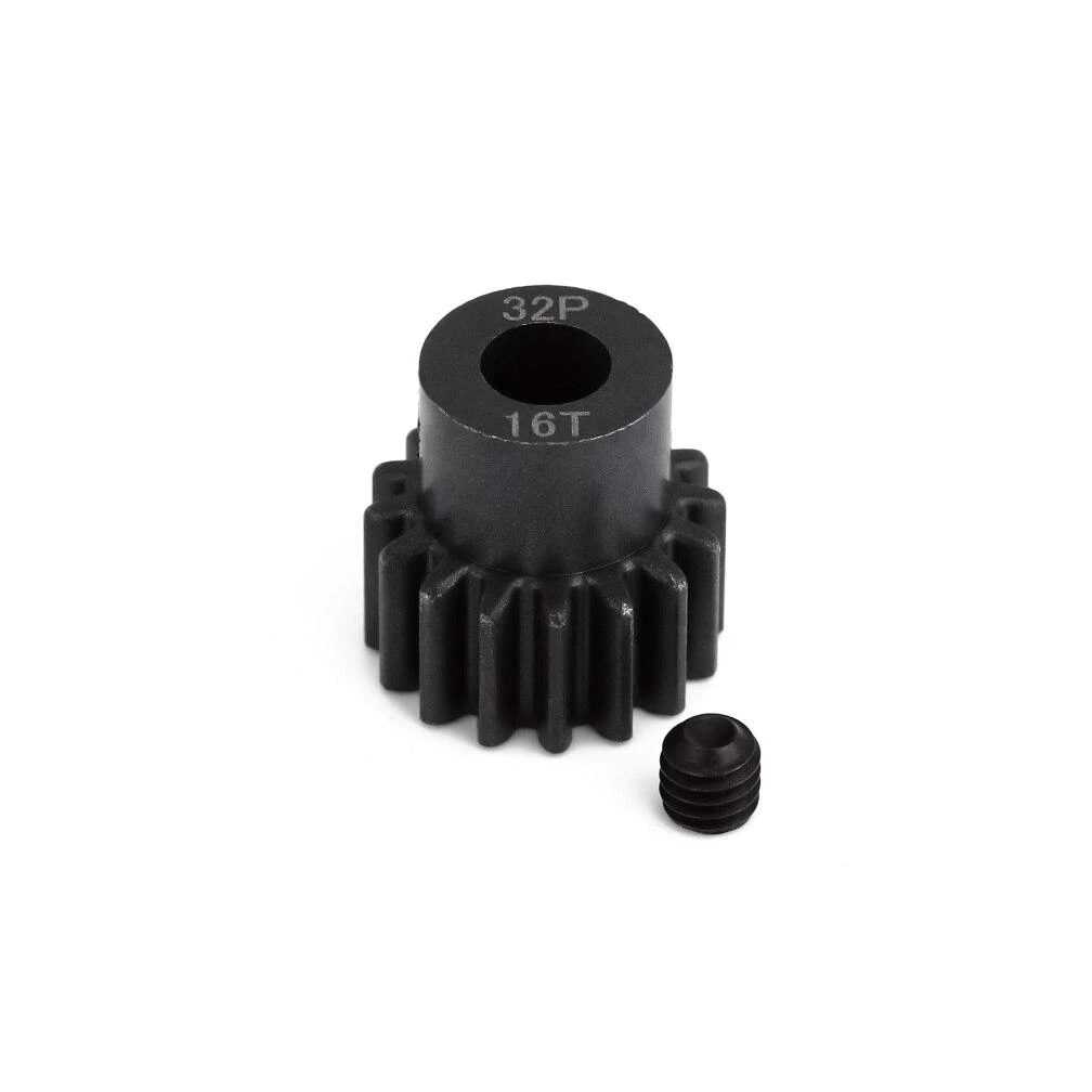 SpeedTek RC Heavy Duty Hardened Steel 32P Pinion Gears (5mm Bore) (16T)