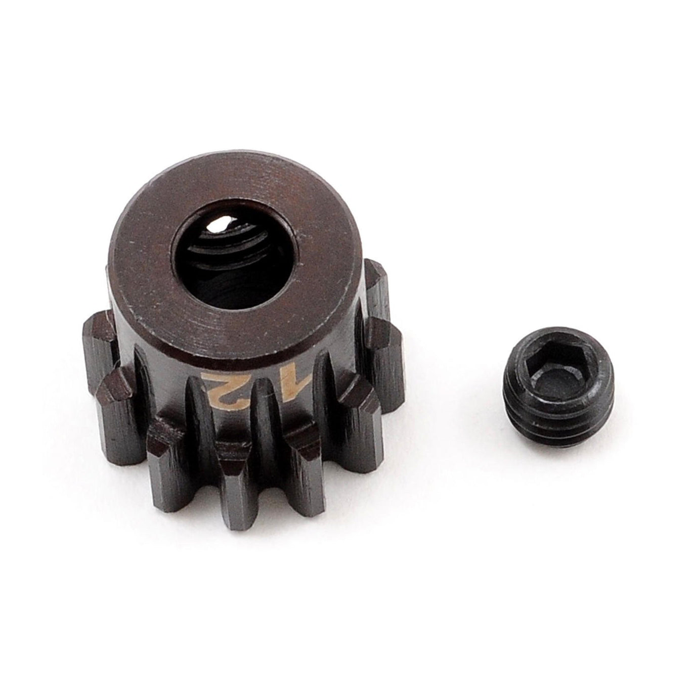 SpeedTek RC Heavy Duty Hardened Steel Mod 1 Pinion Gears (5mm Bore) (12T)