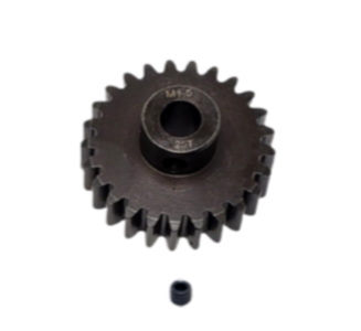 SpeedTek RC Heavy Duty Hardened Steel Mod 1.5 Pinion Gear (8mm Bore) (25T)