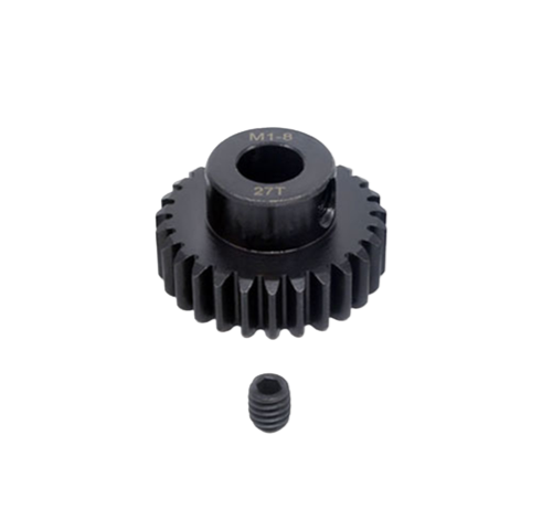 SpeedTek RC Heavy Duty Hardened Steel Mod 1 Pinion Gear (8mm Bore)-27T