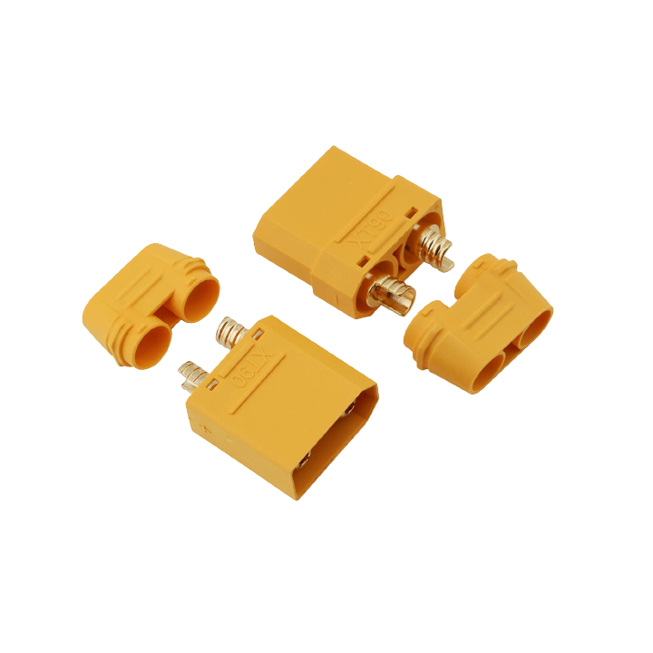 SpeedTek RC XT90 Connector Set (1 Male/1 Female)