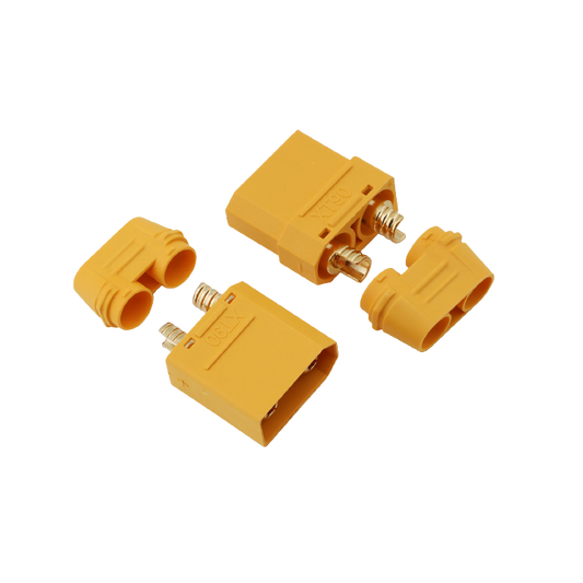 SpeedTek RC XT90 Connector Set (1 Male/1 Female)