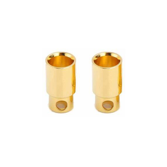 SpeedTek RC 8.0mm High Current Bullet Connectors (2 Female)