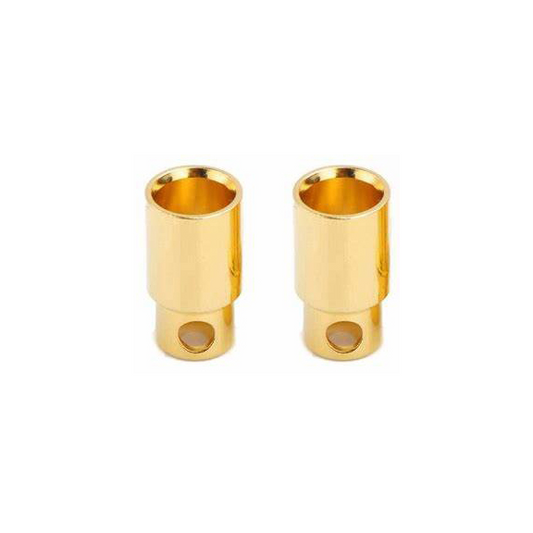 SpeedTek RC 8.0mm High Current Bullet Connectors (2 Female)