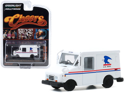 U.S. Mail Long-Life Postal Delivery Vehicle (LLV) White (Cliff Clavin's) "Cheers" (1982-1993) TV Series "Hollywood Series" Release 29 1/64 Diecast Model Car by Greenlight