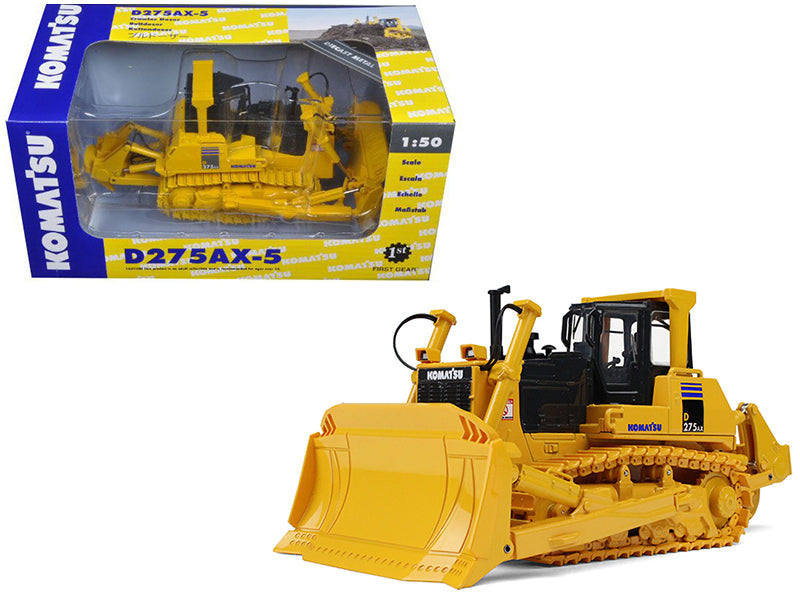 Komatsu D275AX-5 SIGMA Dozer with Ripper 1/50 Diecast Model by First Gear