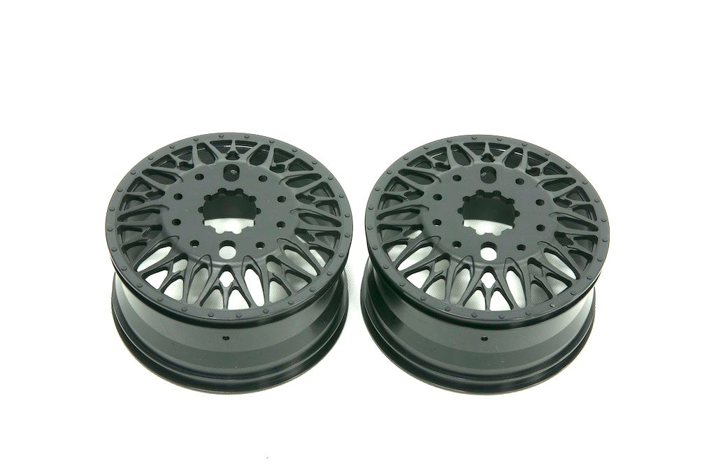 CD0608 Black KG1 Forged KD014 TRIDENT–D Wheels (FRONT, 35mm width) 2 pcs