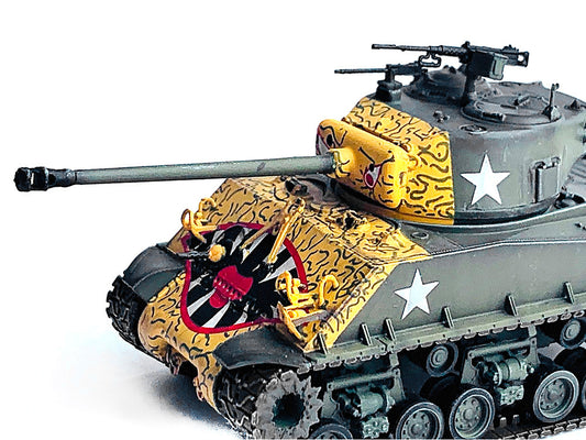 United States M4A3E8 Sherman "Tiger Face" Tank Olive Drab "25th Infantry Division Han River Korea" (1951) "NEO Dragon Armor" Series 1/72 Plastic Model by Dragon Models