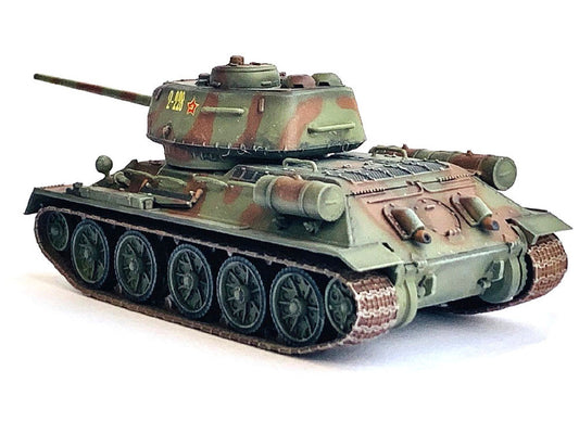 Soviet Union T-34/85 Late Production Tank "Unidentified Unit Eastern Front" (1944) "NEO Dragon Armor" Series 1/72 Plastic Model by Dragon Models