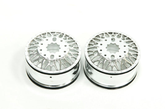 CD0641 KG1 Forged KD014 TRIDENT–D Wheels (FRONT, 35mm width, CHROME) 2 pcs