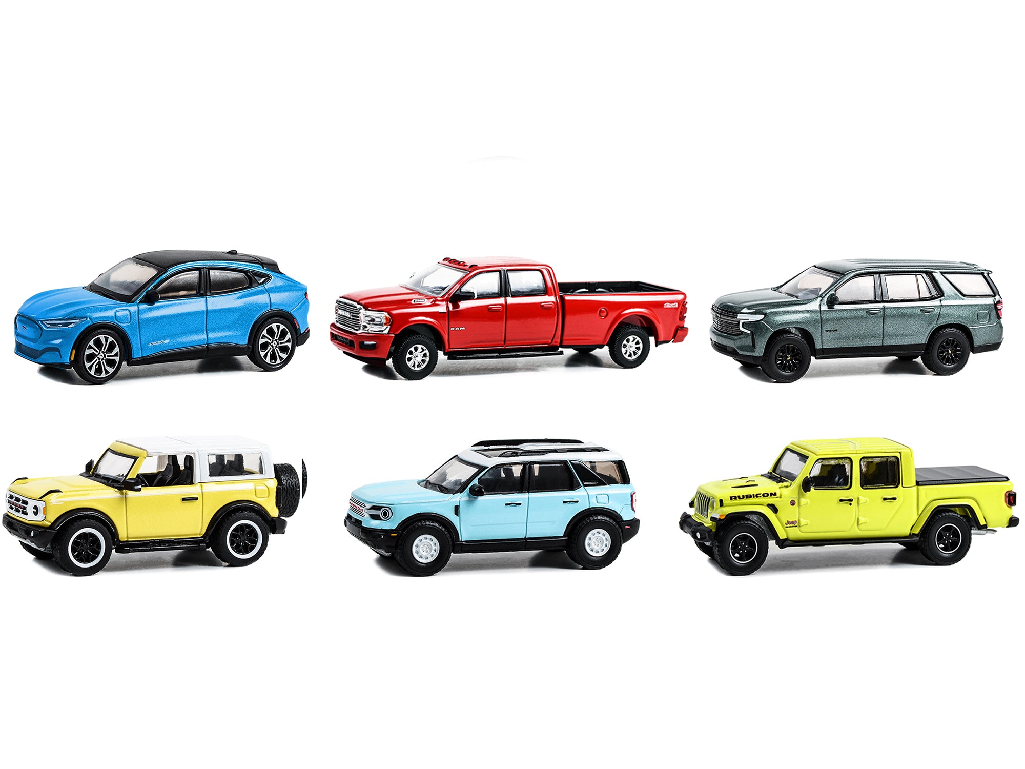 "Showroom Floor" Set of 6 Cars Series 3 1/64 Diecast Model Cars by Greenlight