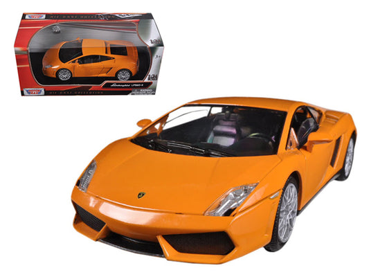 Lamborghini Gallardo LP-560-4 Orange 1/24 Diecast Model Car by Motormax