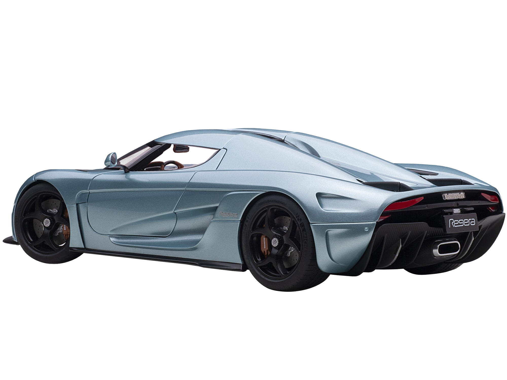 Koenigsegg Regera Horizon Blue Metallic 1/18 Model Car by Autoart