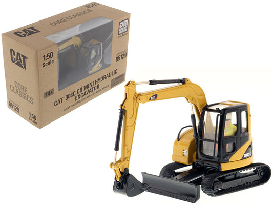 CAT Caterpillar 308C CR Excavator with Operator "Core Classics Series" 1/50 Diecast Model by Diecast Masters