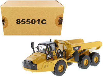 CAT Caterpillar 740B Articulated Hauler Dump Truck with Tipper Body and Operator "Core Classics Series" 1/50 Diecast Model by Diecast Masters