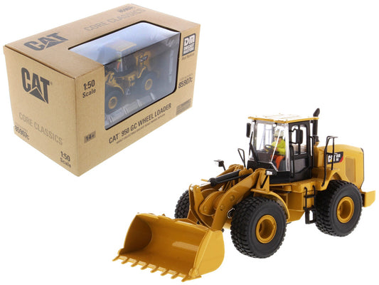 CAT Caterpillar 950 GC Wheel Loader with Operator "Core Classics Series" 1/50 Diecast Model by Diecast Masters