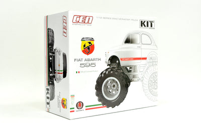 8911 Fiat ABARTH 595 KIT w/clear body -QS2