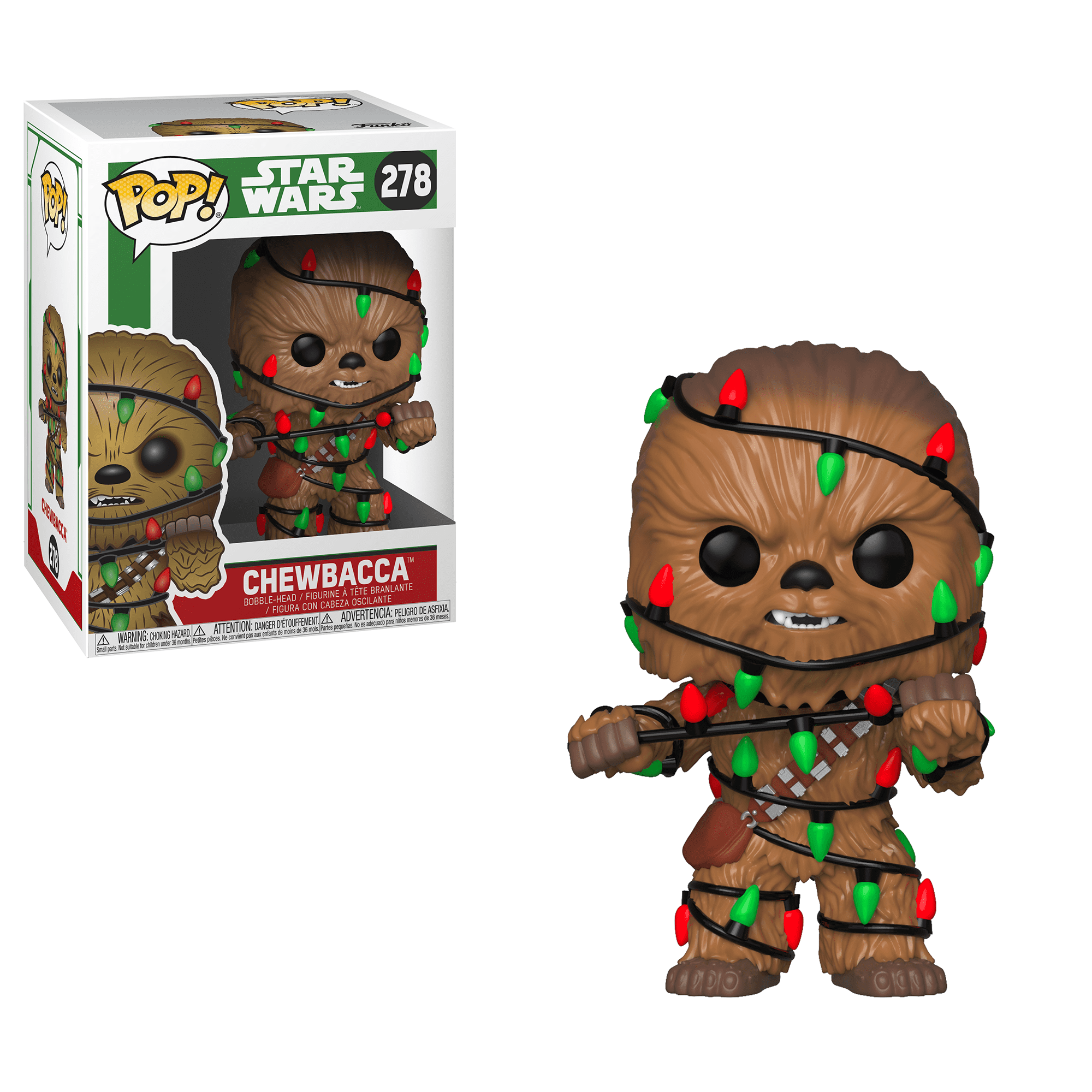 Funko POP! Star Wars: Holiday - Chewie w/ Lights