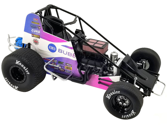Winged Sprint Car #39 Sammy Swindell "Bubbly Brands" Swindell Speedlab "Knoxville Nationals" (2022) 1/18 Diecast Model Car by ACME