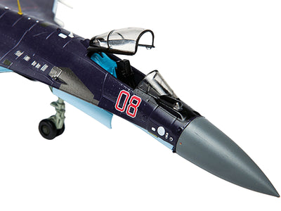 Sukhoi Su-35 Fighter Aircraft #08 "Russian Air Force" 1/72 Diecast Model by Air Force 1