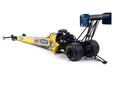2023 NHRA TFD (Top Fuel Dragster) #1 Brittany Force "Flav-R-Pac" John Force Racing 1/24 Diecast Model Car by Auto World