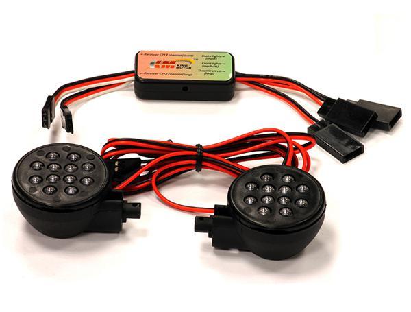 Complete LED Light Kit (2) w/ KM Type Control Box BAJ235