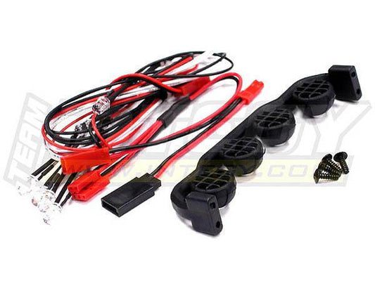 LED Light Set System for 1/10 Truck & Off-Road C23147WHITE