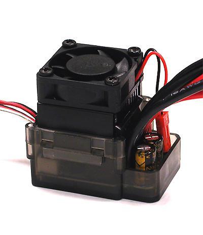 Type II Rock Crawler ESC w/ Drag Brake + Fan (Limit: 55T Motors & 7.2V Input) C23614