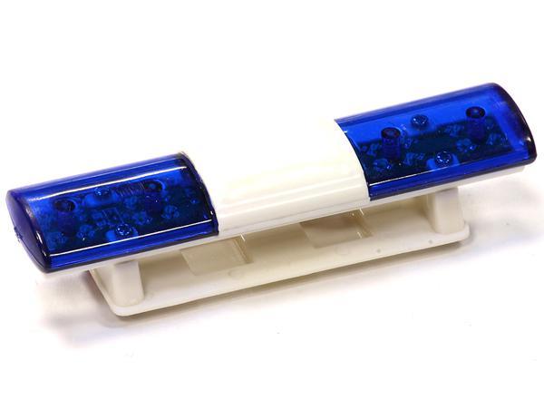 T3 Realistic Roof Top Flashing Light LED with Plastic Housing for 1/10 Scale C24480BLUE